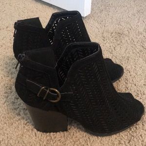 Black booties